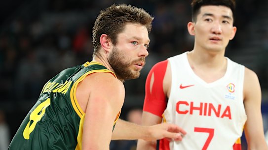 Captain Matthew Dellavedova led the Boomers to victory.