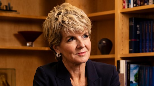 Former foreign affairs minister Julie Bishop says diplomacy has been missing in action.