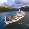 Aranui 5, which cruises French Polynesia, is a hybrid between a cargo ship and a passenger vessel.
tra23-CruiseDirector
