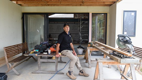 Anthony Lococo
Anthony has closed down his construction business, Lococo Build, because the soaring cost of materials meant he couldn’t make any money.