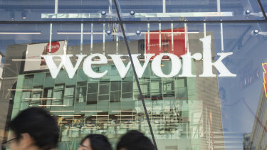 WeWork, the most prominent global coworking company, is getting more of its business from businesses.