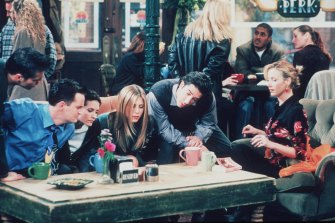 The characters on TV sitcom Friends drew laughs through their secrets and self-deception.