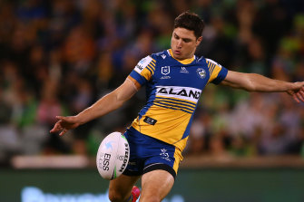 Mitchell Moses has one of the biggest boots in the game, but his days of aiming for the sidelines could be over.