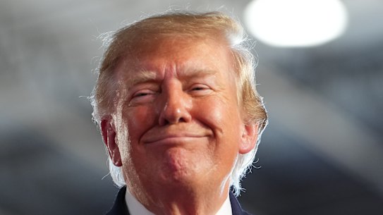 Martedì il presidente Donald Trump ha radunato i sostenitori durante un evento elettorale a Corpus Christi, in Texas.