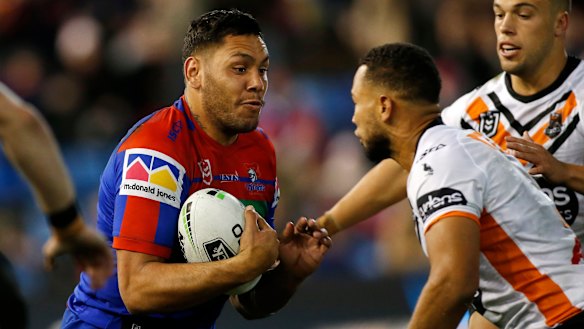 Jesse Ramien is on the lookout for a new club after being punted by Nathan Brown.