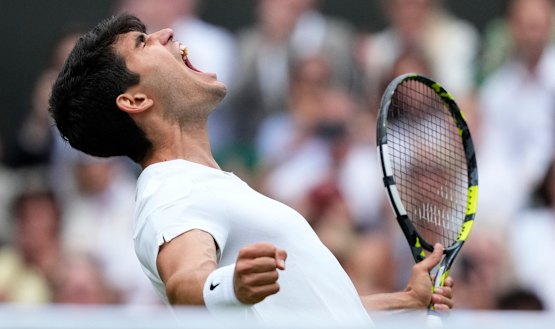 Carlos Alcaraz could become the sixth man to win the Roland Garros-Wimbledon double in the same year.
