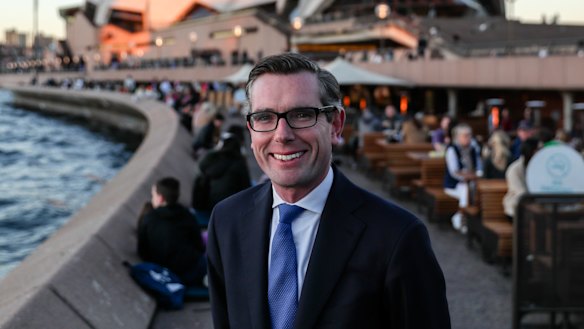 Treasurer Dominic Perrottet.