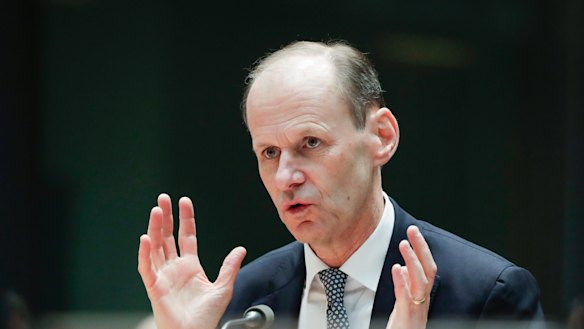 ANZ is "ready to lend": CEO Shayne Elliott  at the public hearing before the House Economics Committee. 