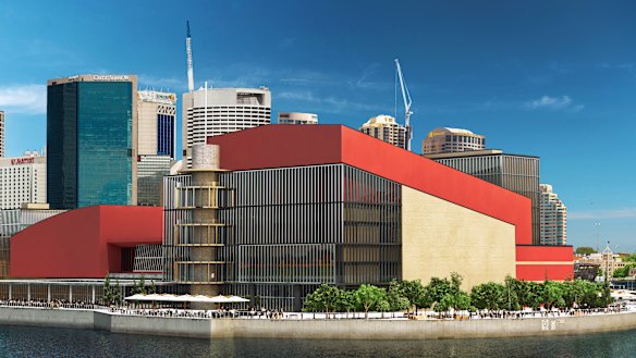 Vine and Vine’s sprawling opera house was made up of two auditoria.