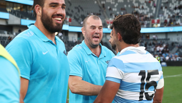 Michael Cheika will juggle his Argentinian rugby commitments with Lebanon league’s top job.