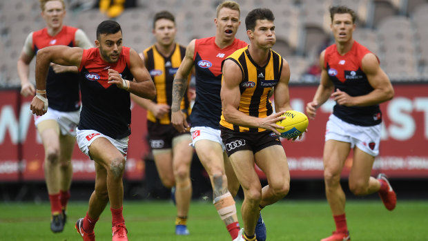 Jaeger O'Meara's improvement continued for the Hawks.