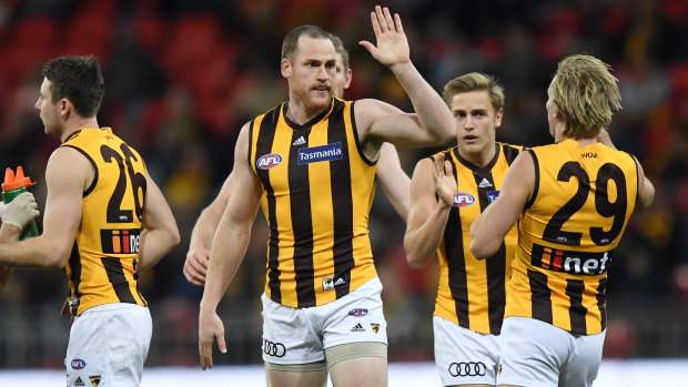 It has been an indifferent season for Jarryd Roughead.