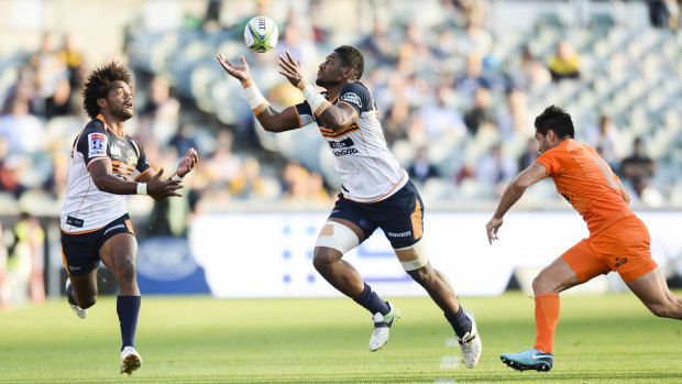 The Brumbies are beating themselves this year.