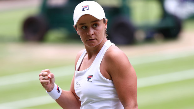 Ashleigh Barty is on the cusp of Wimbledon glory.