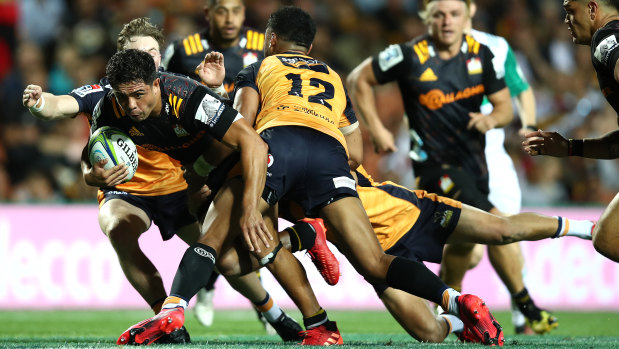 The Brumbies' 26-14 away win over the Chiefs in Hamilton was a highlight of the aborted 2020 season.