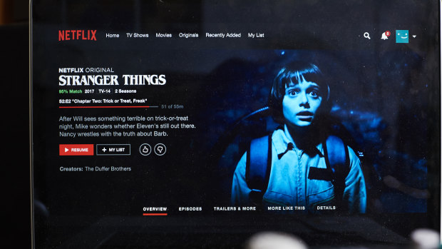 Netflix could capitalise on streaming hits such as “Stranger Things” to offer games that people recognise.