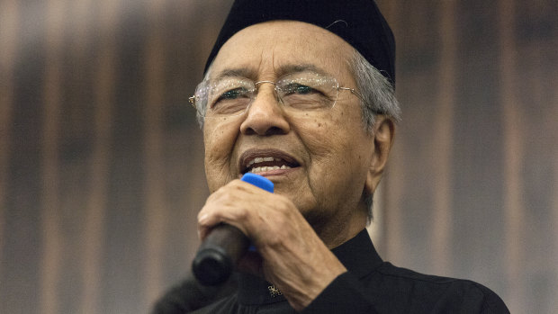 Malaysian strongman Mahathir Mohamad is back.