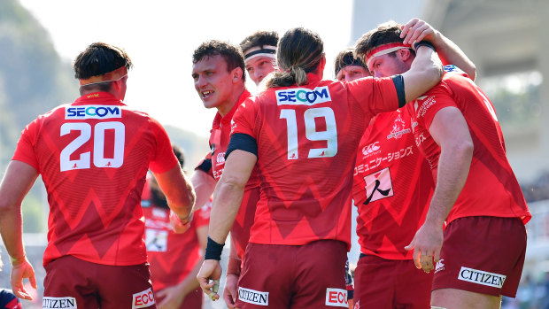 The Sunwolves have had to remain in Japan due to the outbreak of COVID-19. 