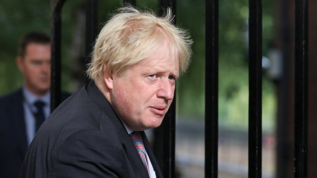 Blond ambition: Former Foreign Secretary Boris Johnson.
