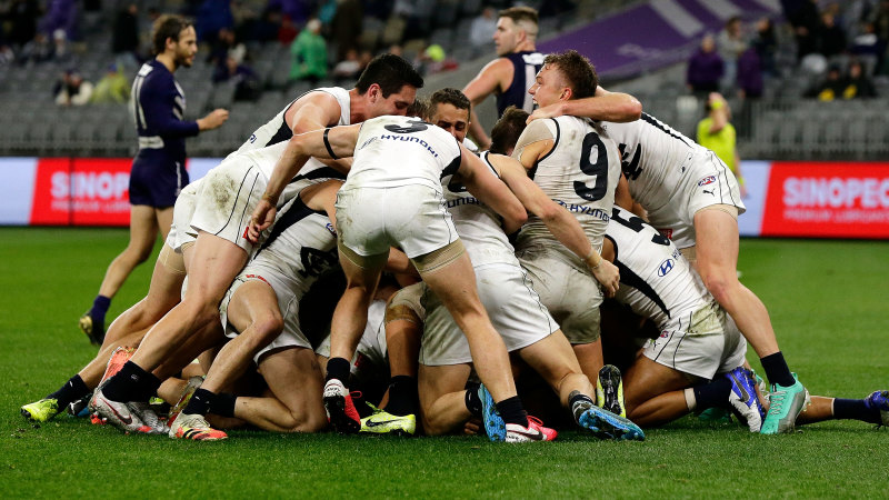 2020 Afl Round 12 Live Scores North Melbourne Kangaroos V Brisbane Lions Melbourne Demons V Collingwood Magpies Fremantle Dockers V Carlton Blues