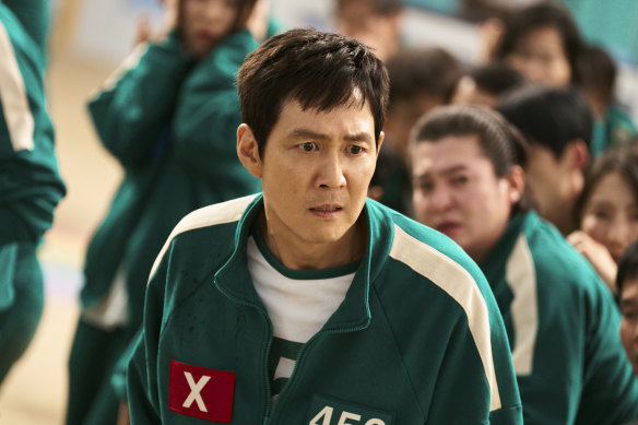 Lee Jung-jae as Seong Gi-hun in the second season of Squid Game.