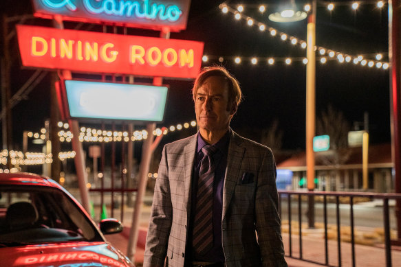 Bob Odenkirk as Jimmy McGill in Better Call Saul.