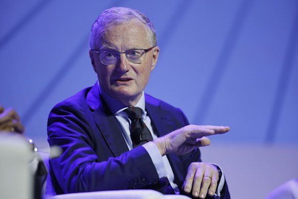 Former Reserve Bank governor Phil Lowe’s term as governor ended in September 2023.