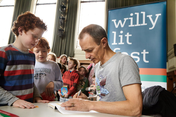 Andy Griffiths returns for this year’s Willy Lit Fest.  