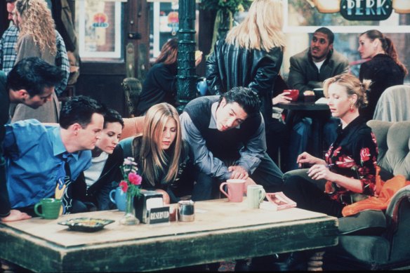 The characters on TV sitcom Friends drew laughs through their secrets and self-deception.