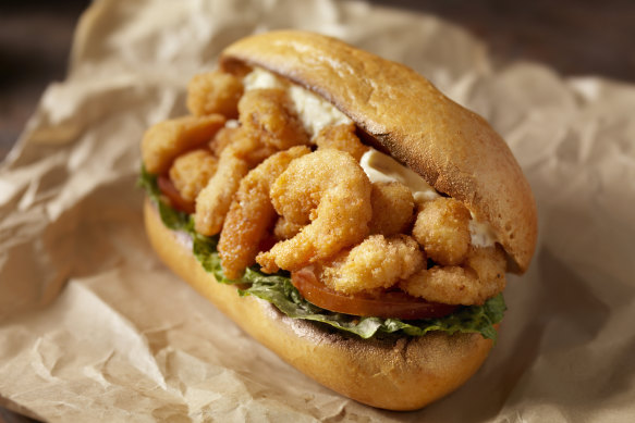 Po’ boys were created in New Orleans, Louisiana as a cheap and filling meal.