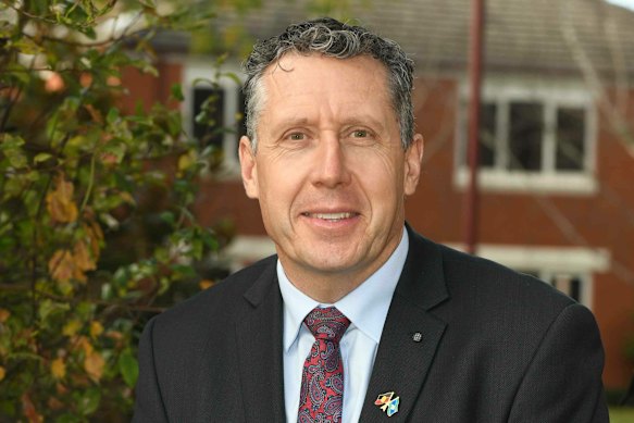 Ballarat Grammar principal Adam Heath has wished his departing colleague well.