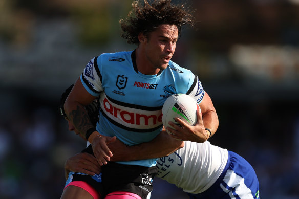 Cronulla halfback and reigning Dally M winner Nicho Hynes is an unlikely starter in round one.