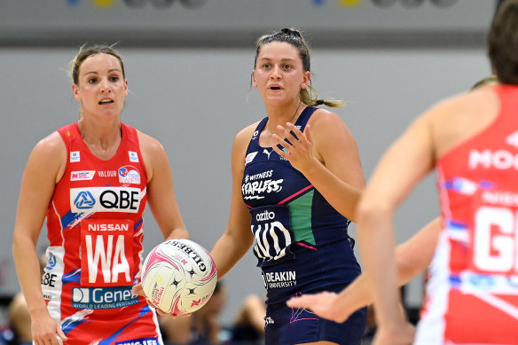 Kate Eddy missed the Vixens' win on Saturday. 