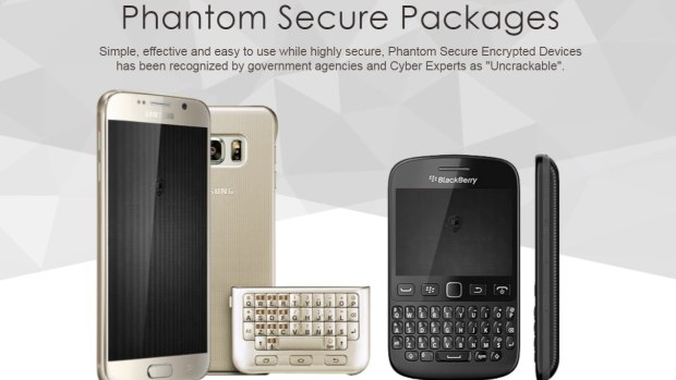 Phantom Secure offered modified Blackberry and Android devices they said were "uncrackable".