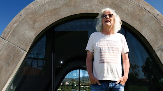 David Walsh, owner of Mona in Hobart, Tasmania.