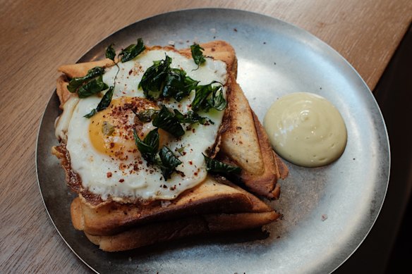 Kin serves elevated breakfasts in a beautiful dining room beneath a heritage-listed woolstore.