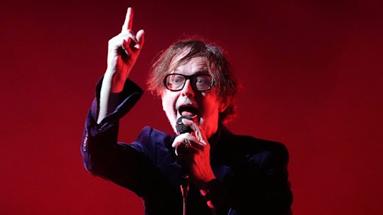 Jarvis Cocker performs with Pulp at the Hollywood Palladium in Los Angeles last year.
