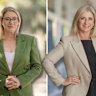 WA Treasurer Rita Saffioti and Shadow Treasurer Sandra Brewer. 