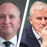 Nationals split on net zero as McCormack backs Morrison’s ‘preference’