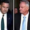 Sydney MP Alex Greenwich and Mark Latham.