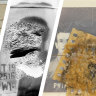 Archives at risk include nitrate negatives, prints and scans of Italian prisoners of war in Australia and Pitcairn Islands registers of inhabitants. Photos: Supplied by National Archives of Australia.