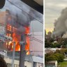 As it happened: Fire engulfs Surry Hills building; neighbouring residents evacuated
