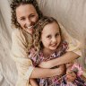 Brisbane nurse Hannah Pringle and her six-year-old daughter Ruby, who died of brain cancer in 2023.