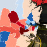 The Sydney suburbs with the most murders, victims and alleged killers