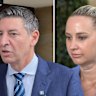 Basil Zempilas has apologised for ‘intimidating’ Michelle Maynard.