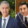 WA Education Minister Tony Buti, Perth Lord Mayor Basil Zempilas.