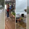 Severe storms heading to Brisbane, with risk of flash flooding