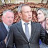 WA State Development Bill, Steve Thomas, WA Premier Roger Cook, Greens MP Sophie McNeill. Picture: WAtoday