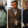 Facing charges: Former Labor ministers Eddie Obeid, Joe Tripodi and Tony Kelly.