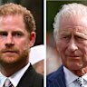 Prince Harry and King Charles III.